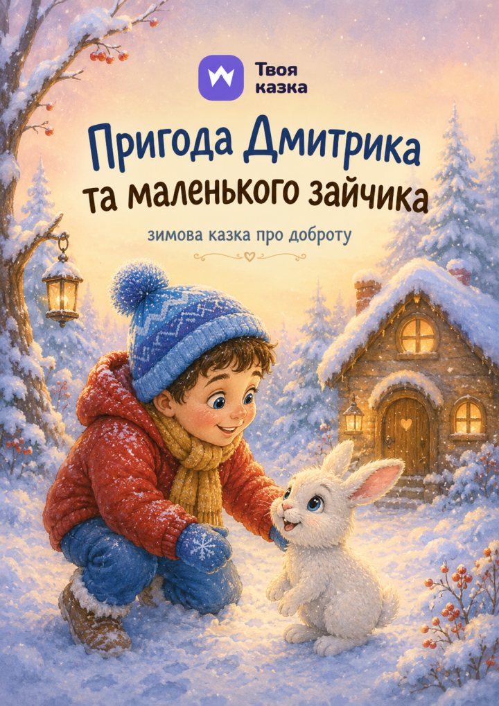 Пригода Дмитрика та маленького зайчика